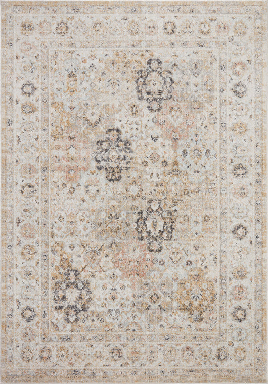 A picture of Loloi's Monroe rug, in style MON-02, color Beige / Multi