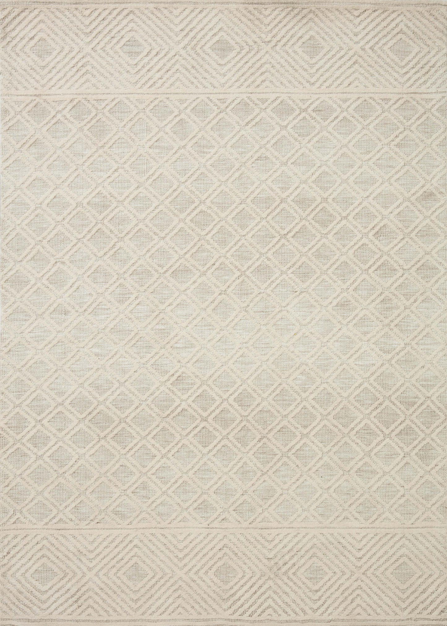 A picture of Loloi's Neda rug, in style NED-04, color Ivory / Natural