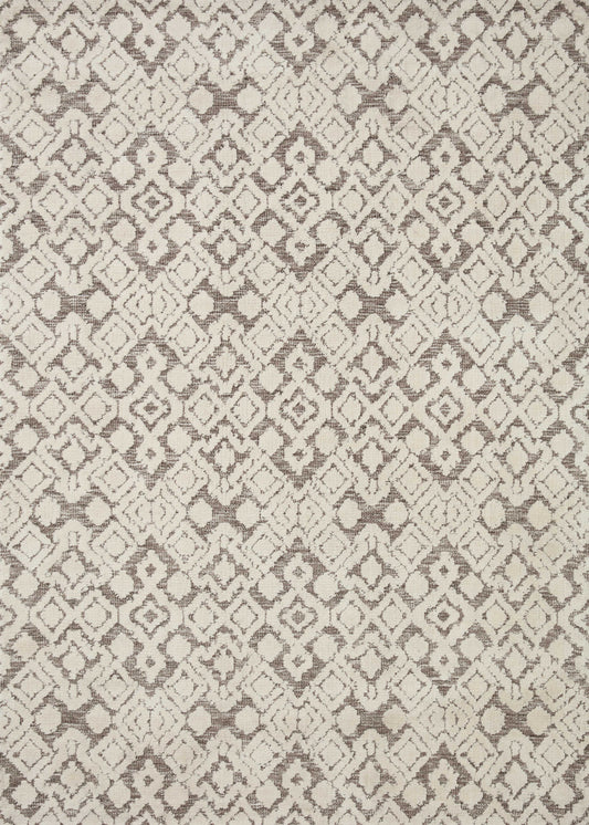 A picture of Loloi's Neda rug, in style NED-05, color Natural / Ivory