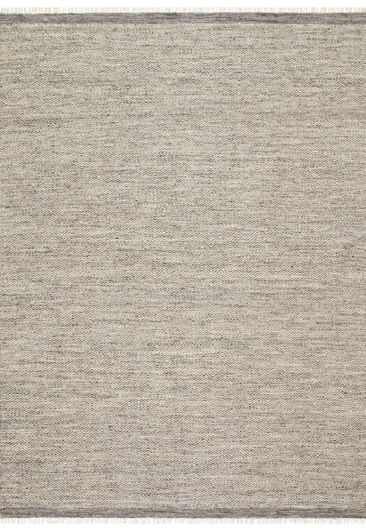 A picture of Loloi's Omen rug, in style OME-01, color Grey