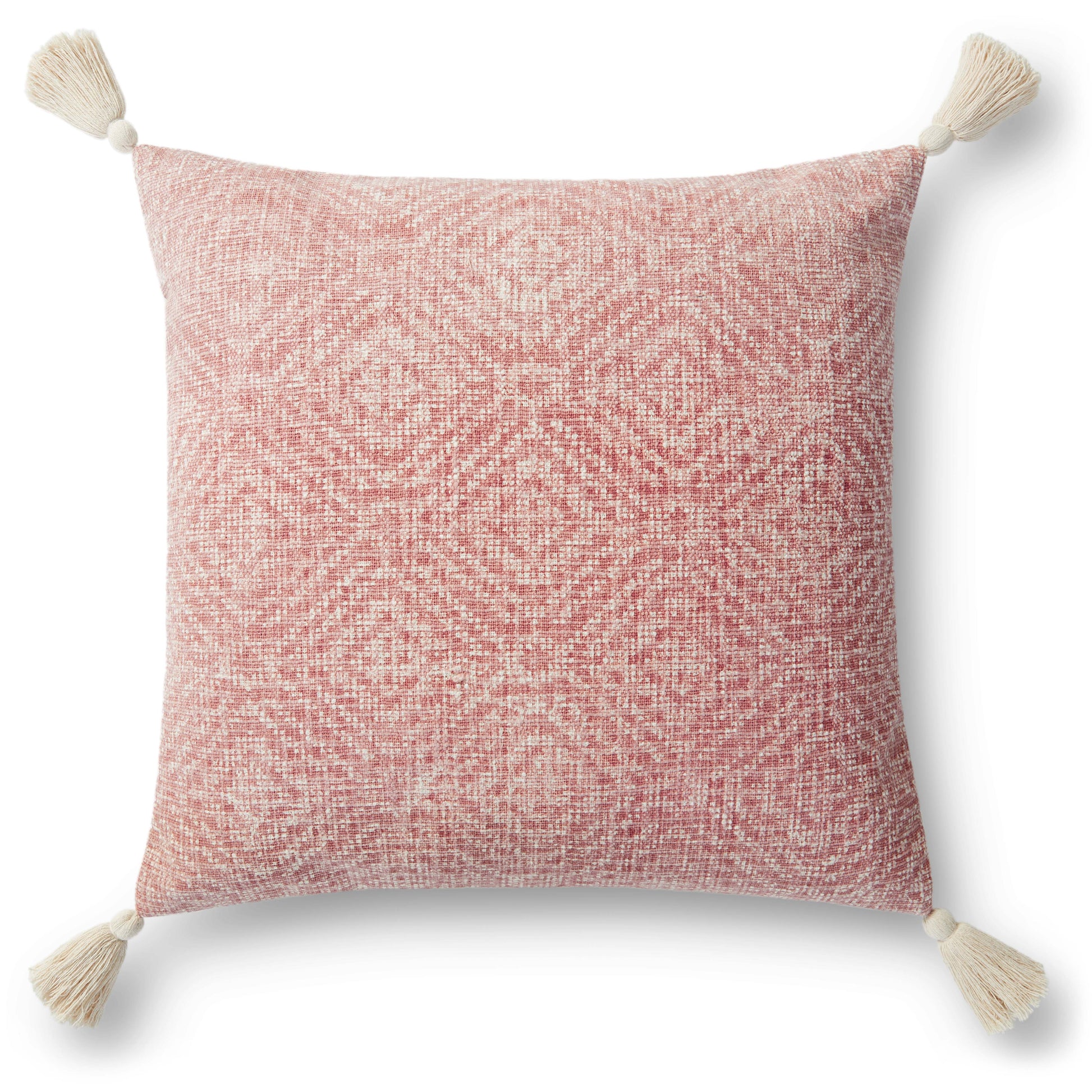 Photo of a pillow;  P0621 Pink 13" x 21" Cover w/Poly Pillow
