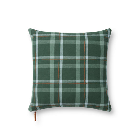 Photo of Loloi's Chris Loves Julia x LoloiRalph Green / Multi 18'' x 18'' Pillow