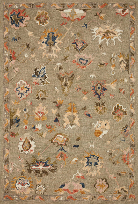 A picture of Loloi's Padma rug, in style PMA-02, color Grey / Multi