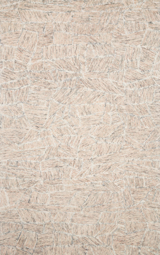 A picture of Loloi's Peregrine rug, in style PER-07, color Blush