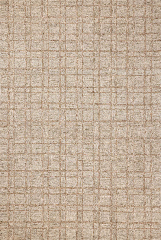 A picture of Loloi's Polly rug, in style POL-10, color Khaki / Sand