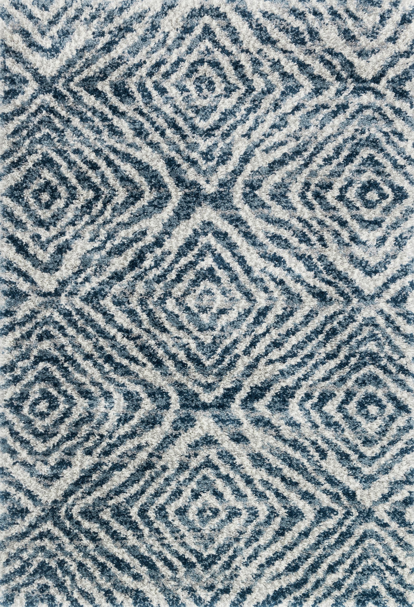A picture of Loloi's Quincy rug, in style QC-01, color Ocean / Pebble