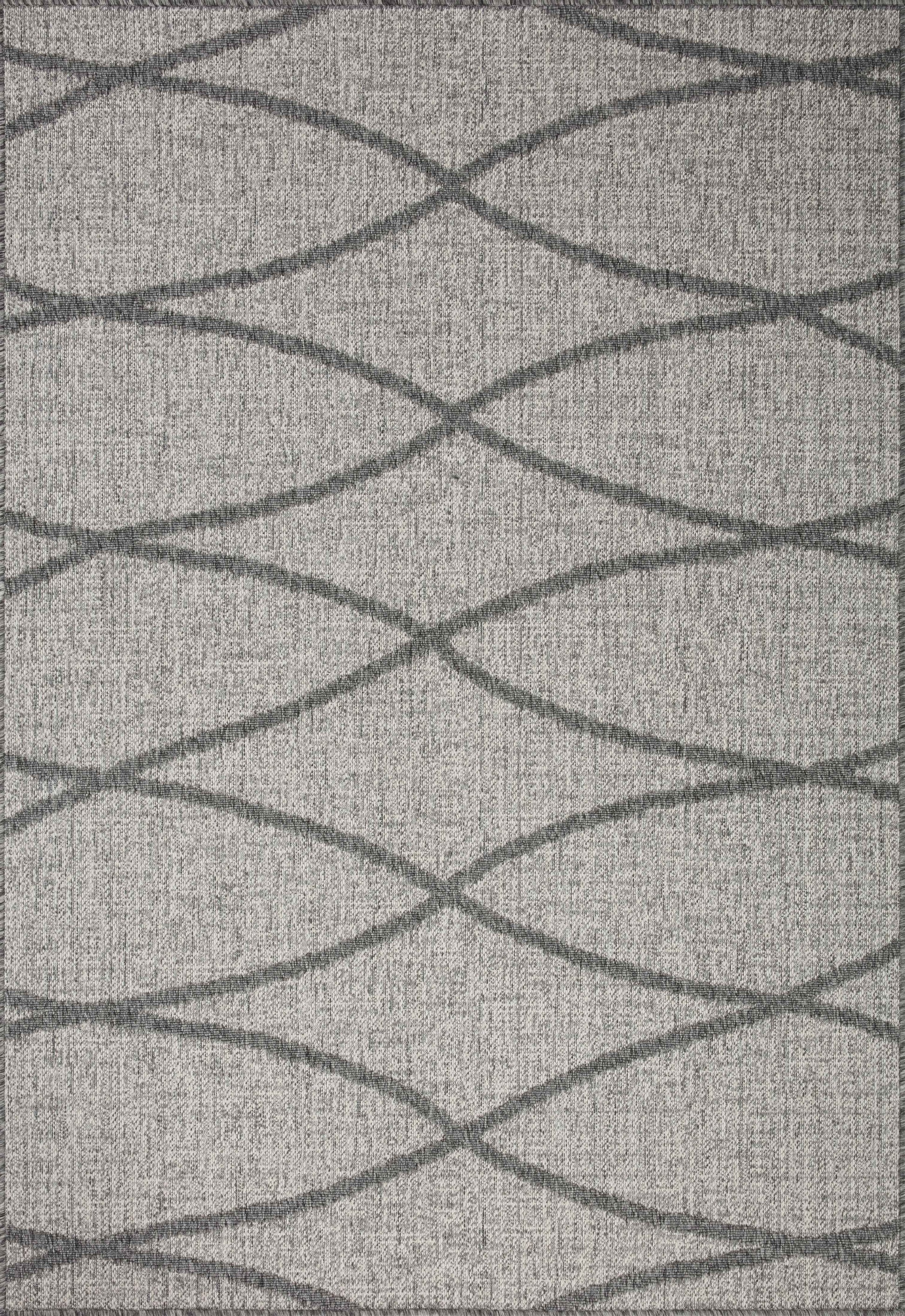 A picture of Loloi's Rainier rug, in style RAI-07, color Dove / Grey