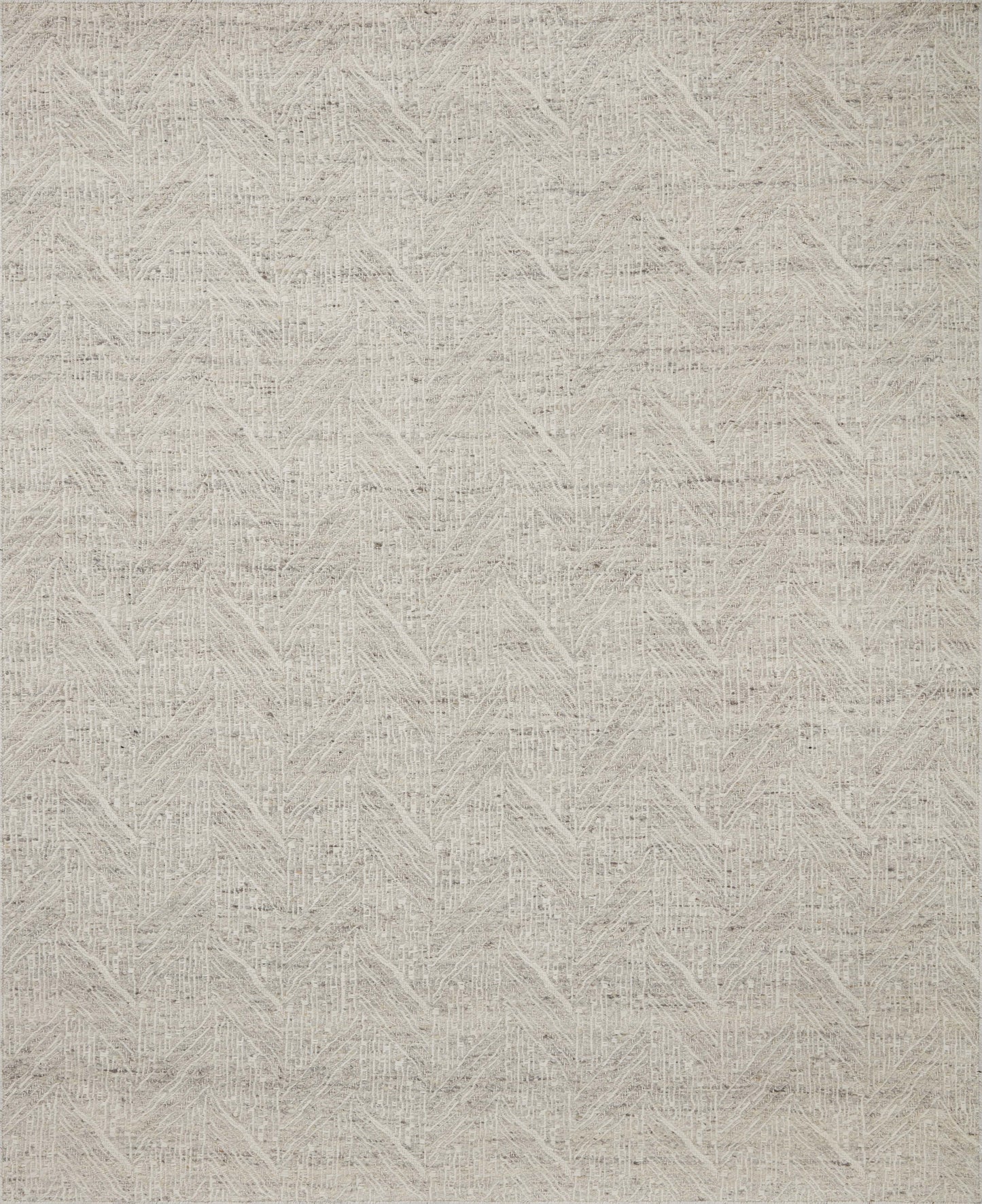 A picture of Loloi's Raven rug, in style RAV-01, color Silver / Ivory