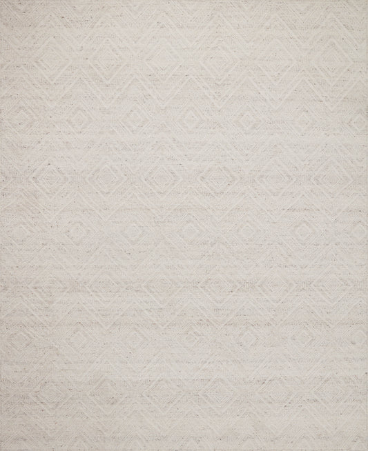 A picture of Loloi's Raven rug, in style RAV-04, color Ivory / Pebble