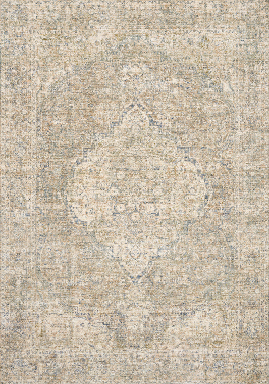 A picture of Loloi's Revere rug, in style REV-08, color Granite / Blue
