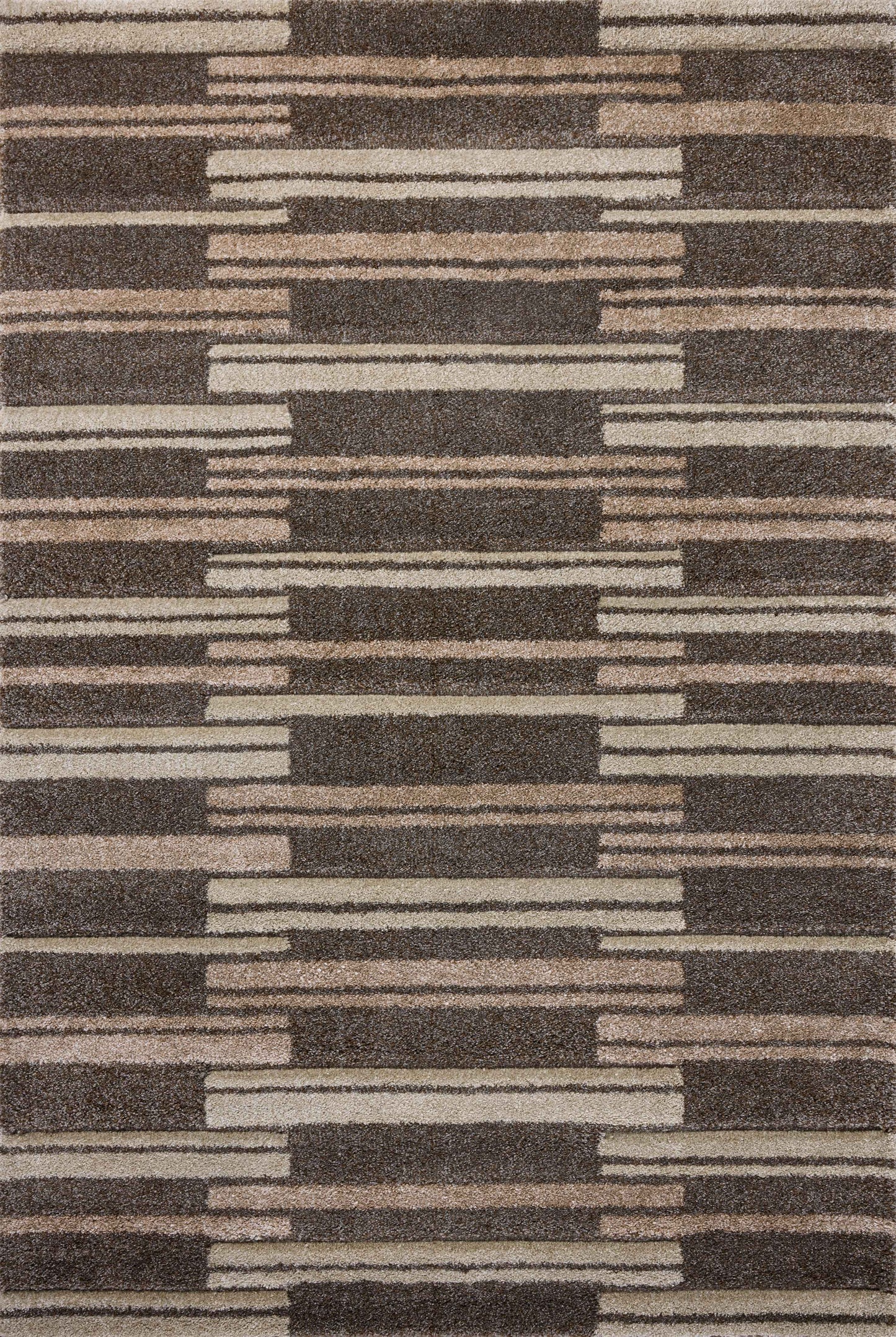 A picture of Loloi's Silas rug, in style SLA-08, color Mocha / Champagne