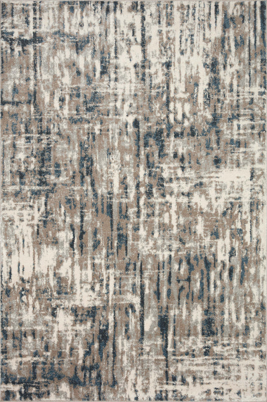 A picture of Loloi's Spirit rug, in style SPI-02, color Stone / Blue