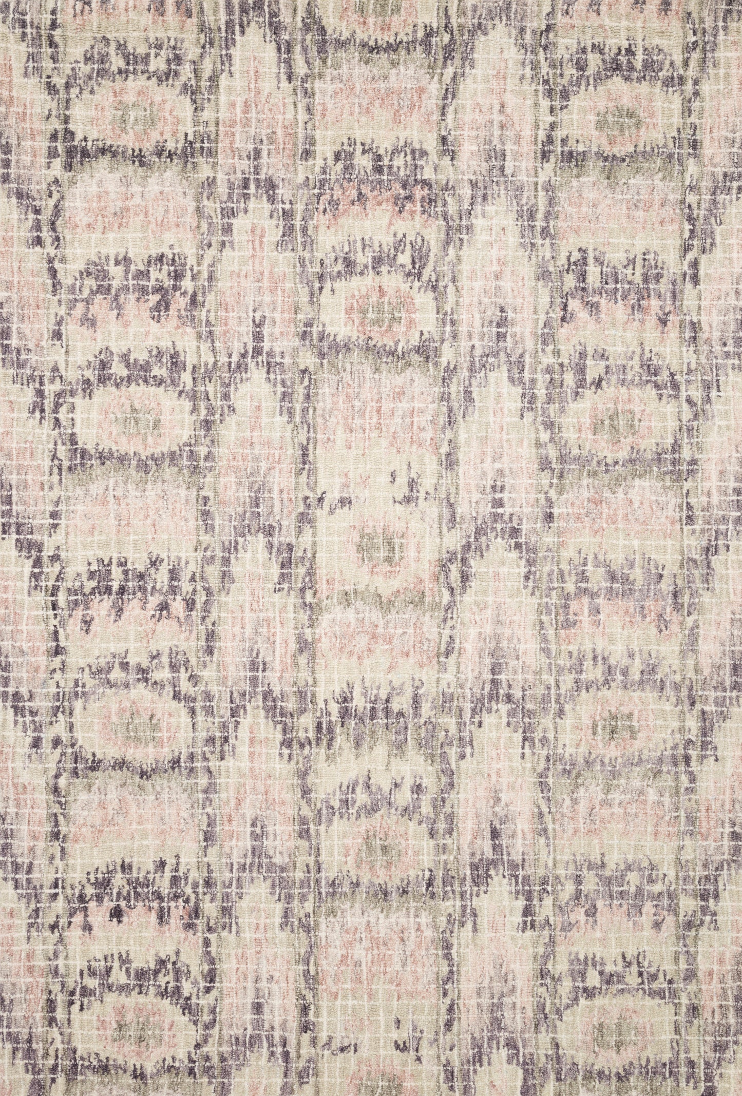 A picture of Loloi's Tatum rug, in style TW-06, color Blush / Raisin