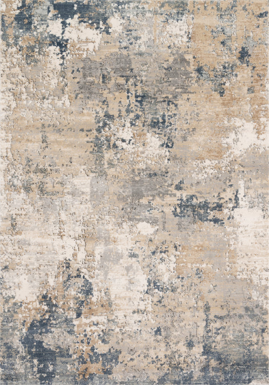 A picture of Loloi's Teagan rug, in style TEA-06, color Sand / Mist