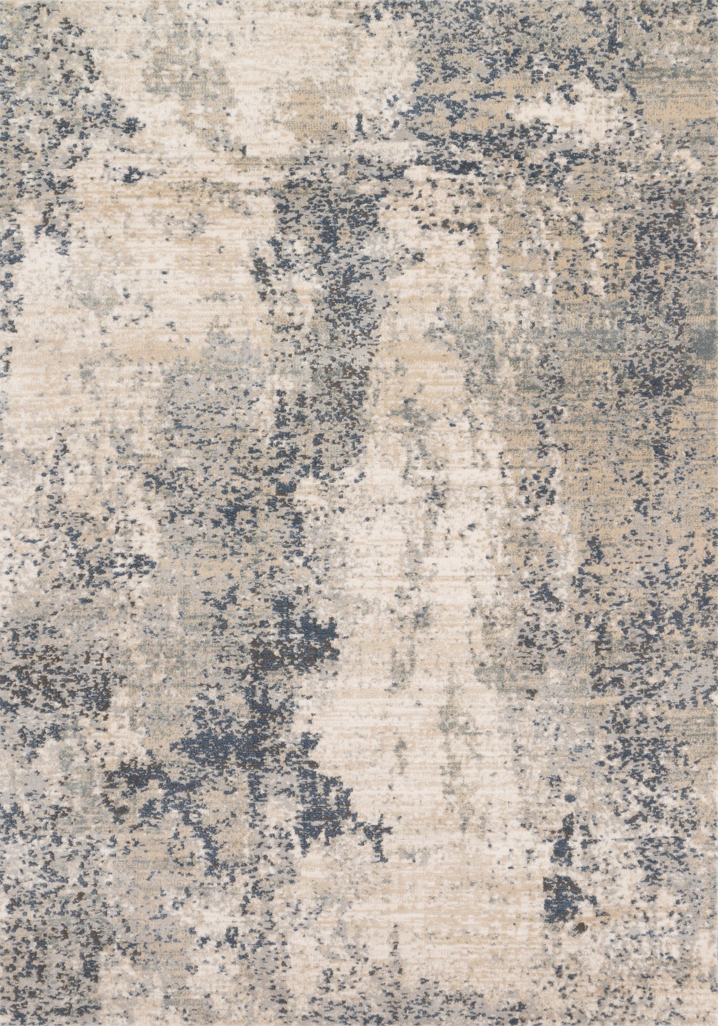 A picture of Loloi's Teagan rug, in style TEA-07, color Natural / Denim