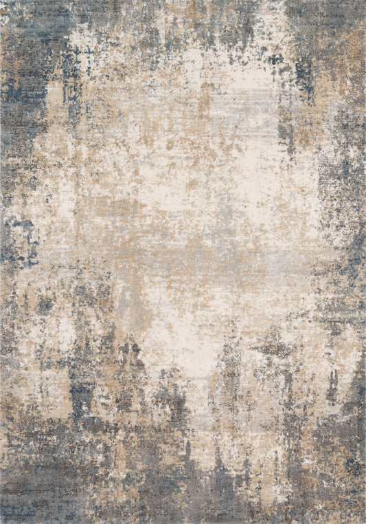 A picture of Loloi's Teagan rug, in style TEA-08, color Ivory / Mist