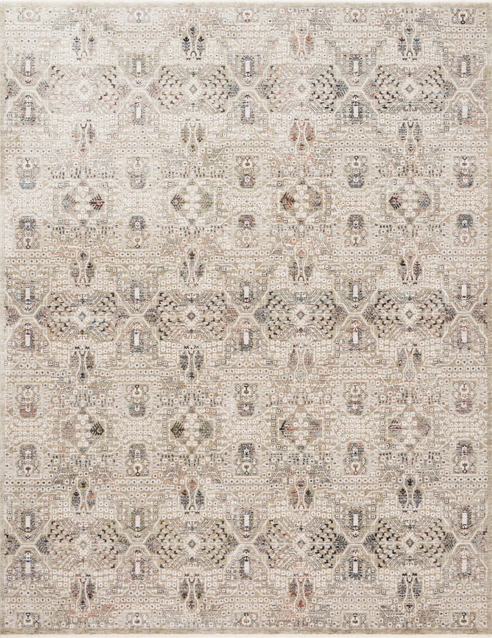 A picture of Loloi's Theia rug, in style THE-06, color Granite / Ivory