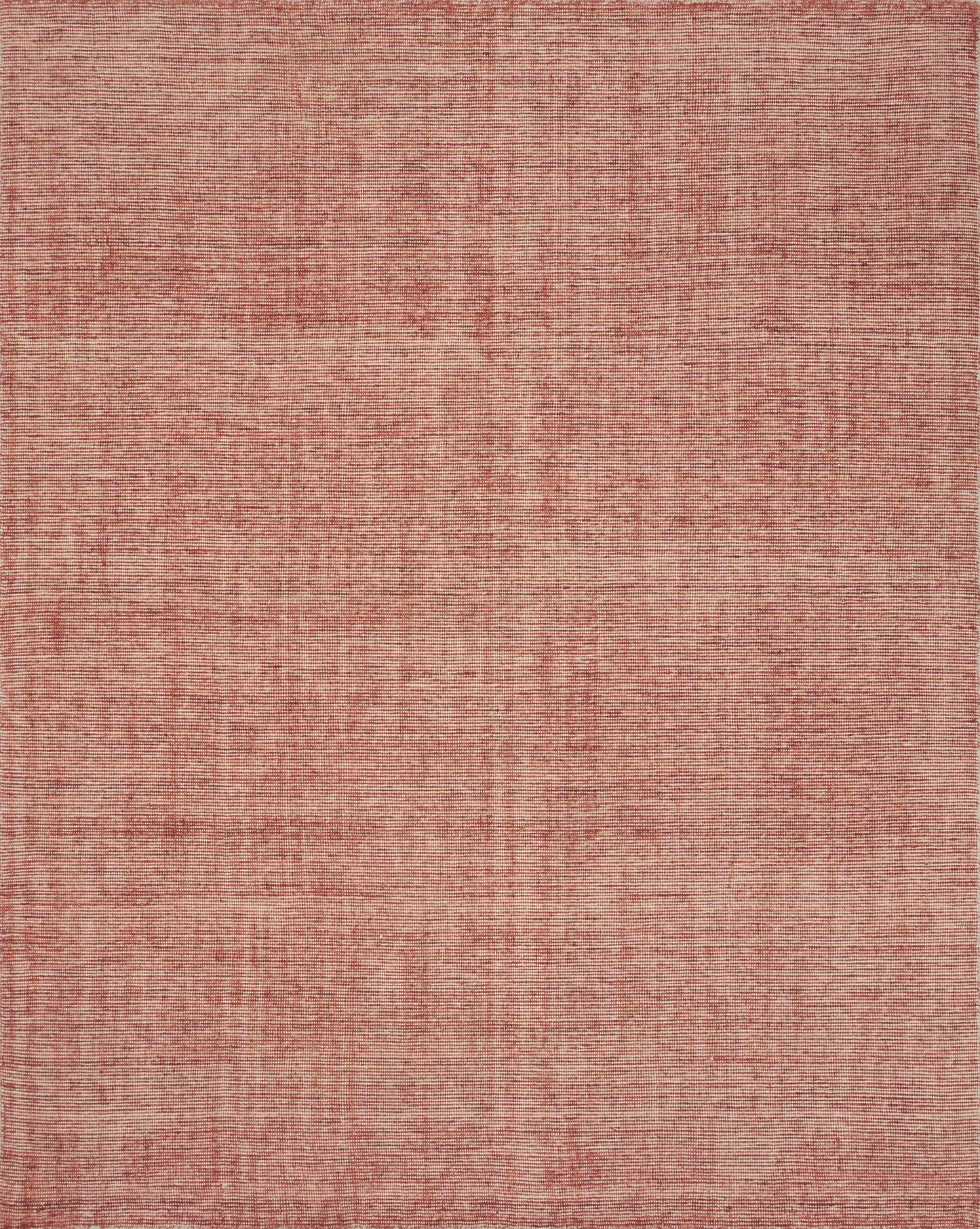 A picture of Loloi's Villa rug, in style VW-01, color Rust