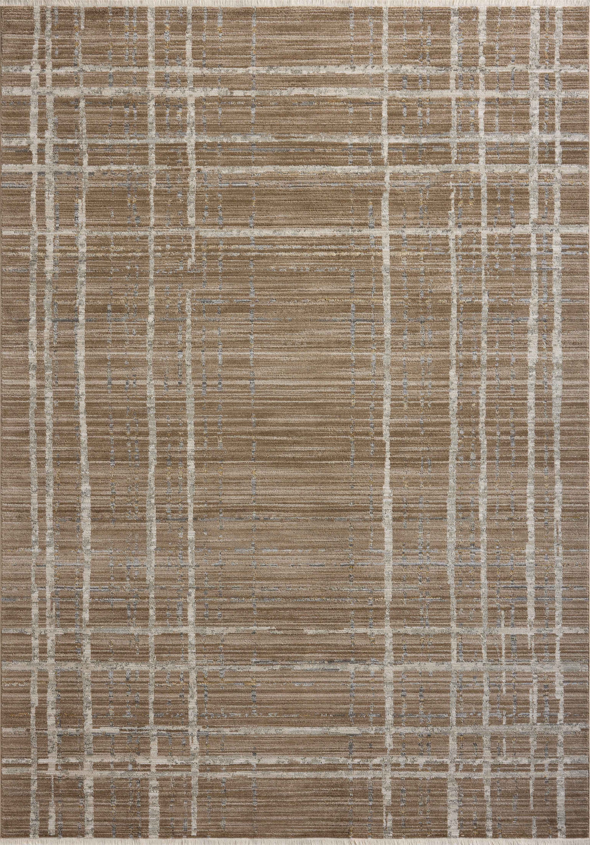 A picture of Loloi's Wade rug, in style WAE-05, color Brown / Stone