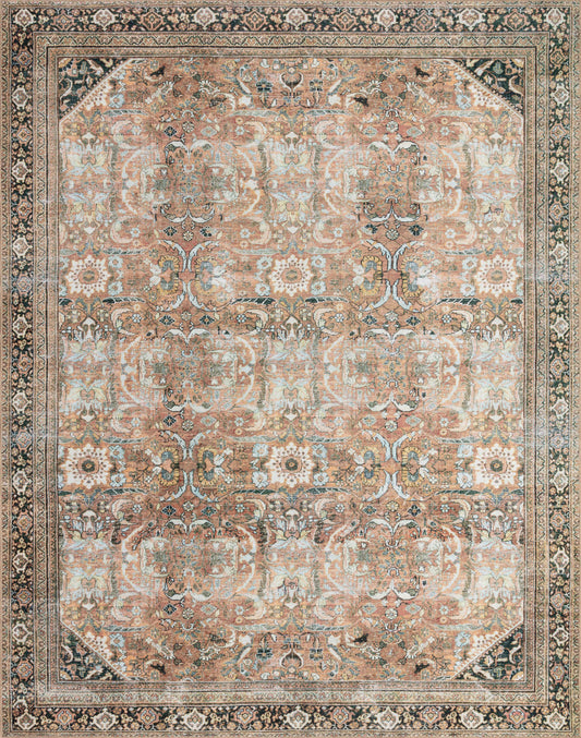 A picture of Loloi's Wynter rug, in style WYN-02, color Auburn / Multi