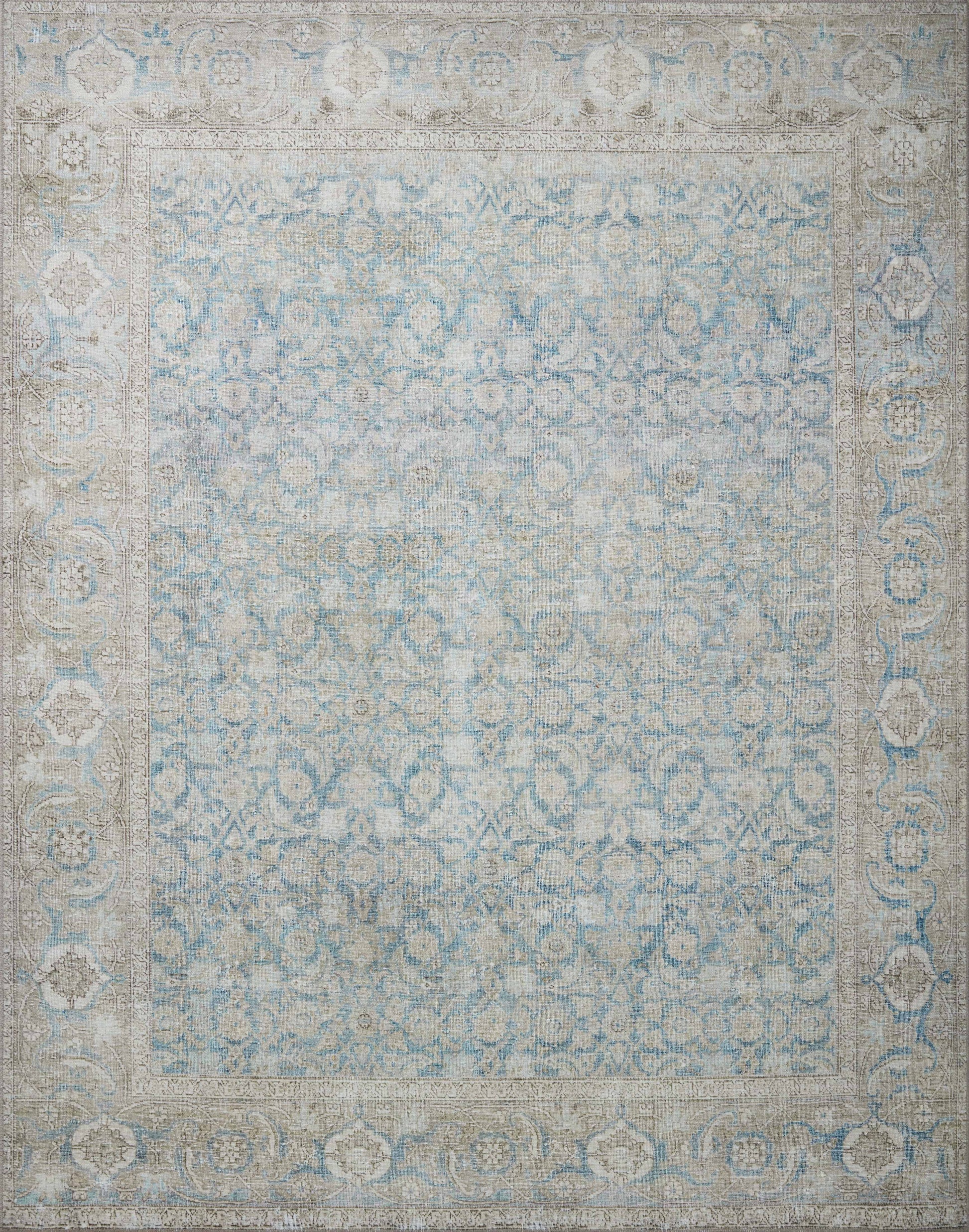 A picture of Loloi's Wynter rug, in style WYN-10, color Ocean / Silver