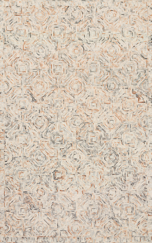 A picture of Loloi's Ziva rug, in style ZV-02, color Multi