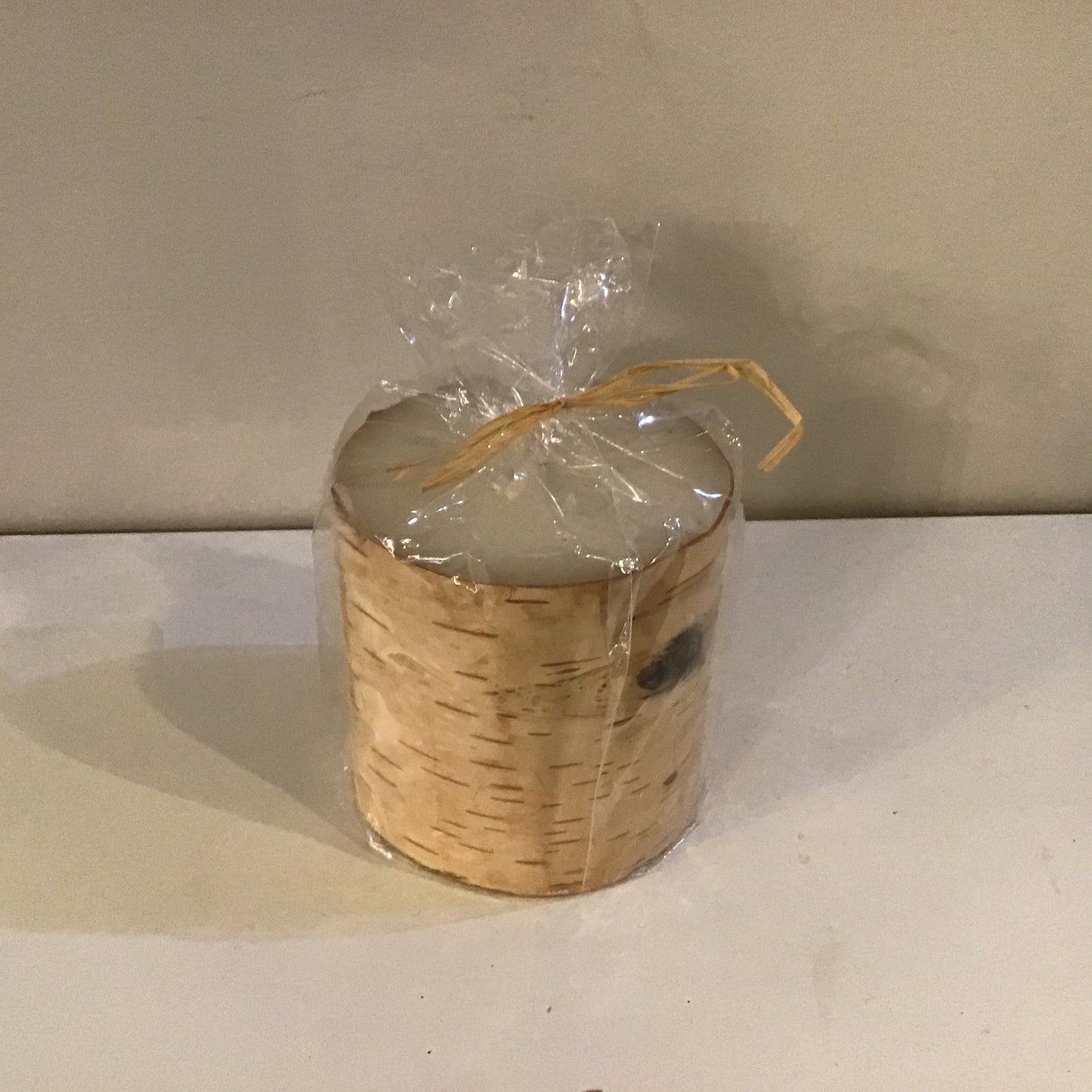 Wrapped Birchwood Candle